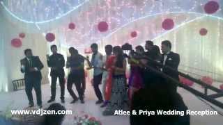 Atlee amp Priya Wedding reception dance with Siva karthikeyan [upl. by Kutzer861]