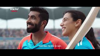 Volini Maxx Bumrah VS Smriti 20s English With Subtitle [upl. by Icrad]