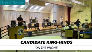 CNMI Delegateelect King Hinds comments on election results [upl. by Albright681]