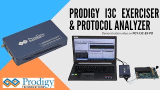 I3C Protocol Analyzer amp Exerciser  Brief Demo  Prodigy Technovations [upl. by Einitsed]