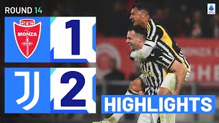 MONZAJUVENTUS 12  HIGHLIGHTS  Gatti smashes home a lastminute winner  Serie A 202324 [upl. by Drida]