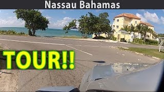 Nassau Bahamas Virtual Tour Drive around the ENTIRE island Part 3 [upl. by Hartfield164]