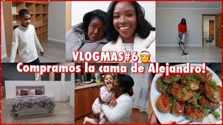 VLOGMAS 6🎅 ME DIJO QUE ME FUERA😱 COMPRAMOS LA CAMA DE ALE🛏️ SU HABITACIÓN CASI LISTA  6 Dic 2023 [upl. by Loralie]