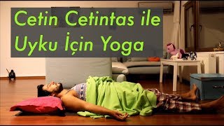 Uyku İçin Yoga Uyku problemi çekenler için [upl. by Icnarf666]