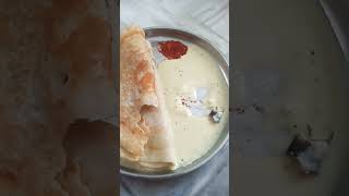 Crispy Dosa With Putnala ChutneyampKaram super Tastyshortsytshorts😋 [upl. by Smiley]