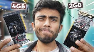 I Bought Cheapest 2GB amp 4GB Graphic card From Amazon🔥Gaming Test Worth Buying [upl. by Faulkner186]