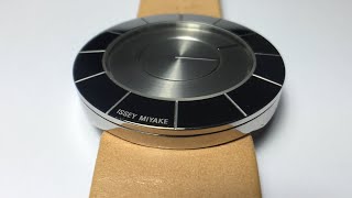 Issey MiyakeSeiko TO SILAN001 Rotating Disk Watch Review [upl. by Macpherson]