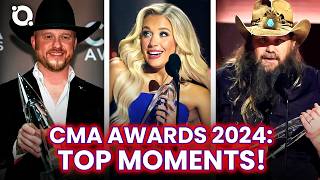 CMA Awards 2024 Epic Moments That Stole the Show ⭐ OSSA [upl. by Arrimat805]