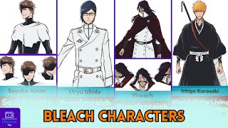 Bleach Thousand YearBlood War Characters [upl. by Nahshun]