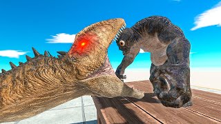 The Angry Carnivores Neighbors attack the Little Troll  Animal Revolt Battle Simulator [upl. by Tarsus]