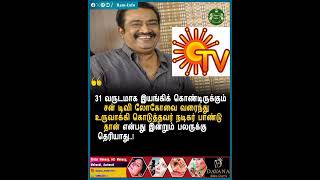 ❣️அழியா இடம் பிடித்த Sun tv logo pand actor cinema RamInfo ramindo [upl. by Eirrahs]