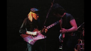 JOHNNY WINTER KILLER SLIDE GUITAR 1982 MEAN TOWN BLUES [upl. by Freeman]