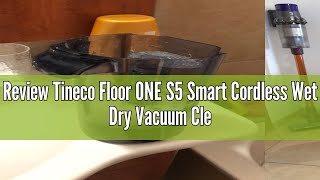 Review Tineco Floor ONE S5 Smart Cordless Wet Dry Vacuum Cleaner and Mop for Hard Floors Digital Di [upl. by Agem]