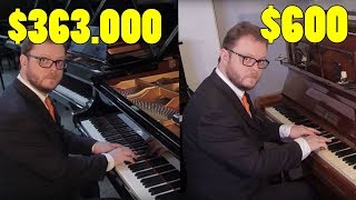 Can You Hear the Difference Between Cheap and Expensive Pianos [upl. by Araed]