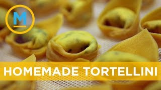 How to make the best homemade tortellini from scratch  Your Morning [upl. by Ahseinaj]