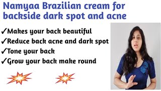 Namyaa Brazilian Bumbum Cream How to Get Good Shape in TWO WEEKS [upl. by Aeslahc]