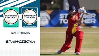 🔴 ECIW amp ECI SpainCzechia 2024  Day 1  T10 Live International Cricket  European Cricket [upl. by Yerroc]