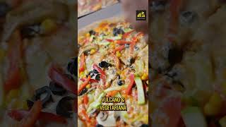 😍🤤🍕 enjoypizza pizzavulcano vegetariana tasty pizzeria bestintown albaiulia [upl. by Bittencourt]