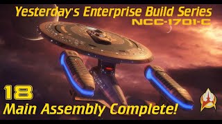 AMT USS Enterprise NCC 1701C Build Series  Ep 18 [upl. by Retsae]