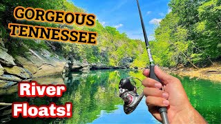 2 HOURS of the Best East Tennessee Kayak River Fishing [upl. by Telrats942]