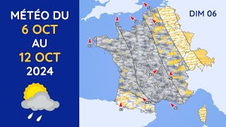 Météo du Dimanche 6 au Samedi 12 Octobre 2024 [upl. by Sacken]