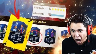 O FUT DRAFT IMPOSSÍVEL INACREDITÁVEL FIFA 17 FUT DRAFT [upl. by Inaffets]