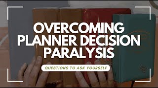 How to Overcome Planner Decision Paralysis for 2025  The Stationery Junkie [upl. by Asiek]