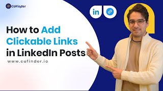 How to Add Clickable Links in LinkedIn Posts [upl. by Elokin211]