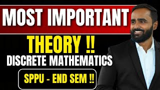 MOST IMPORTANT THEORYDISCRETE MATHEMATICSSPPU ENDSEMPRADEEP GIRI SIR [upl. by Giarla]