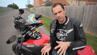 Ducati Diavel Ohlins suspension upgrade test  Brands Hatch [upl. by Couchman459]