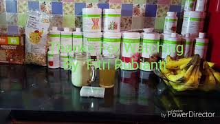 Vlog Membuat Shake amp Teh Herbalife [upl. by Drawe]