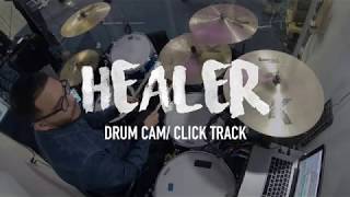 quotHealerquot by Hillsong Drum cam w click track [upl. by Modnar]