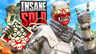 INSANE Octane SOLO 21 KILLS and 4600 Damage Apex Legends Gameplay Season 20 [upl. by Erikson742]