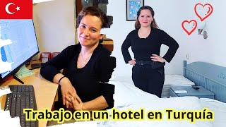 🇹🇷 💪🏻TRABAJANDO EN UN HOTEL DE TURQUÍA  POR ESTO NO PUBLICO TANTOS VIDEOS❤️ [upl. by Aicelet]