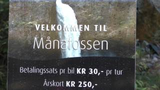 Manafossen Der Wasserfall in Norwegen Vers20 [upl. by Eintihw]