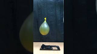 Slow motion effect video experiment slowmotion water balloon youtubeshorts asmr 💧 [upl. by Luing]