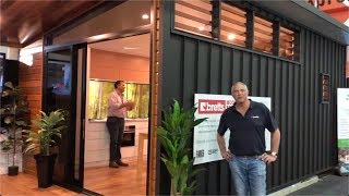 Bretts Prefab Modular Homes  Tiny House Brisbane [upl. by Nyrhtac]