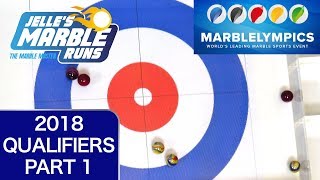 Winter Marble League 2018 Qualifiers E1 Curling [upl. by Roosevelt716]