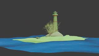 3D Lighthouse Blender [upl. by Adnohsak]