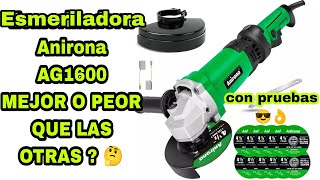 Esmeriladora Anirona AG1600 parati herramientas newtools tips fypシ゚viral fyp fy fypp tool [upl. by Dnomhcir]