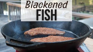 Mastering Blackened Fish Easy Cast Iron Recipe the Right Way🍴 [upl. by Sekofski]