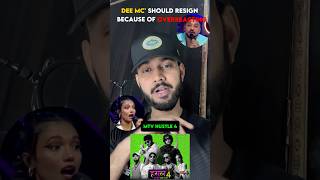 DEE MC should resign because of overreacting  MTV Hustle 4  RAJA BILLY [upl. by Alcinia]