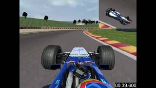 F1 Challenge 9902 Onboard  TV Cams  1999 Minardi M01 at Autodromo Internazionale del Mugello [upl. by Franciskus273]