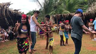 Traditional dance of Embera Village  Panama [upl. by Carmelle]