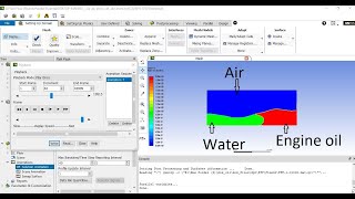 Multiphase Flow VOF by Ansys [upl. by Neelehtak]