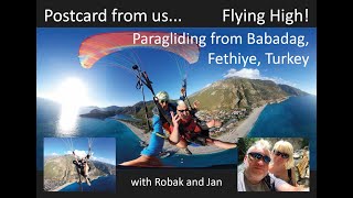 Paragliding from Babadag Ölüdeniz near Fethiye Turkey [upl. by Gabbi]