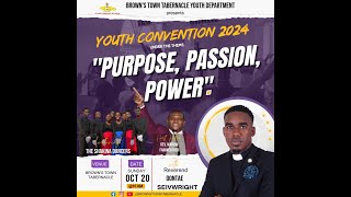 Browns Town Tabernacle Youth Convention LIVE October 20 2024 [upl. by Aihsein60]