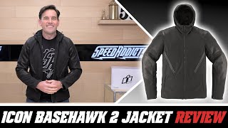 Icon Basehawk 2 Jacket Review at SpeedAddictscom [upl. by Wye]