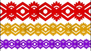 Easy paper border cutting designs 27  Border design for bulletin board  diy paper cutting art [upl. by Khalil]