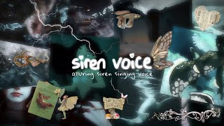 🌊🧜‍♀️ ‧̍̊˙· 𓆝° BP OTHERWORLDLY SIREN SINGING VOICE [upl. by Orlosky]